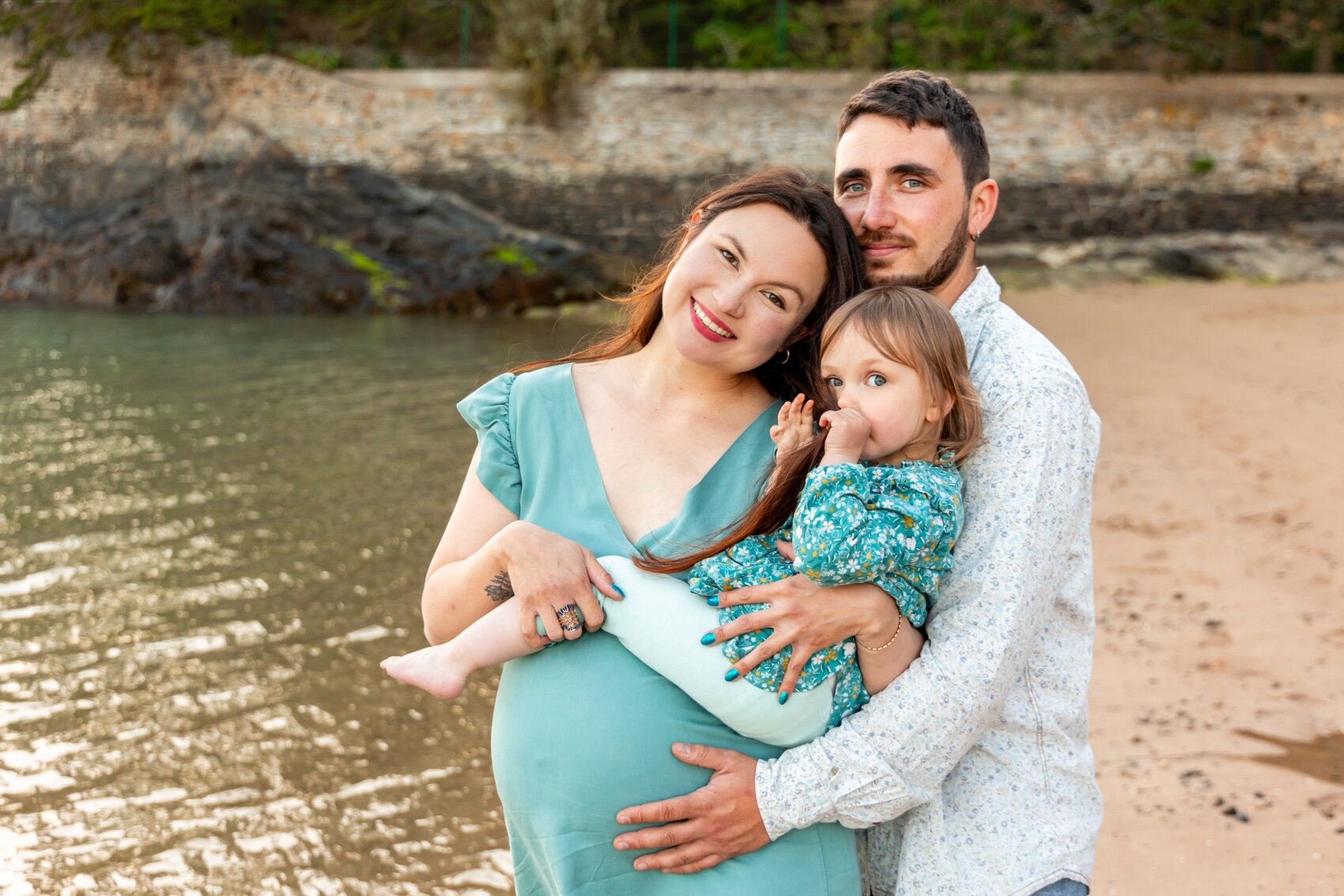 photographe grossesse famille bord de mer lancieux saint malo rance ameliegraphie