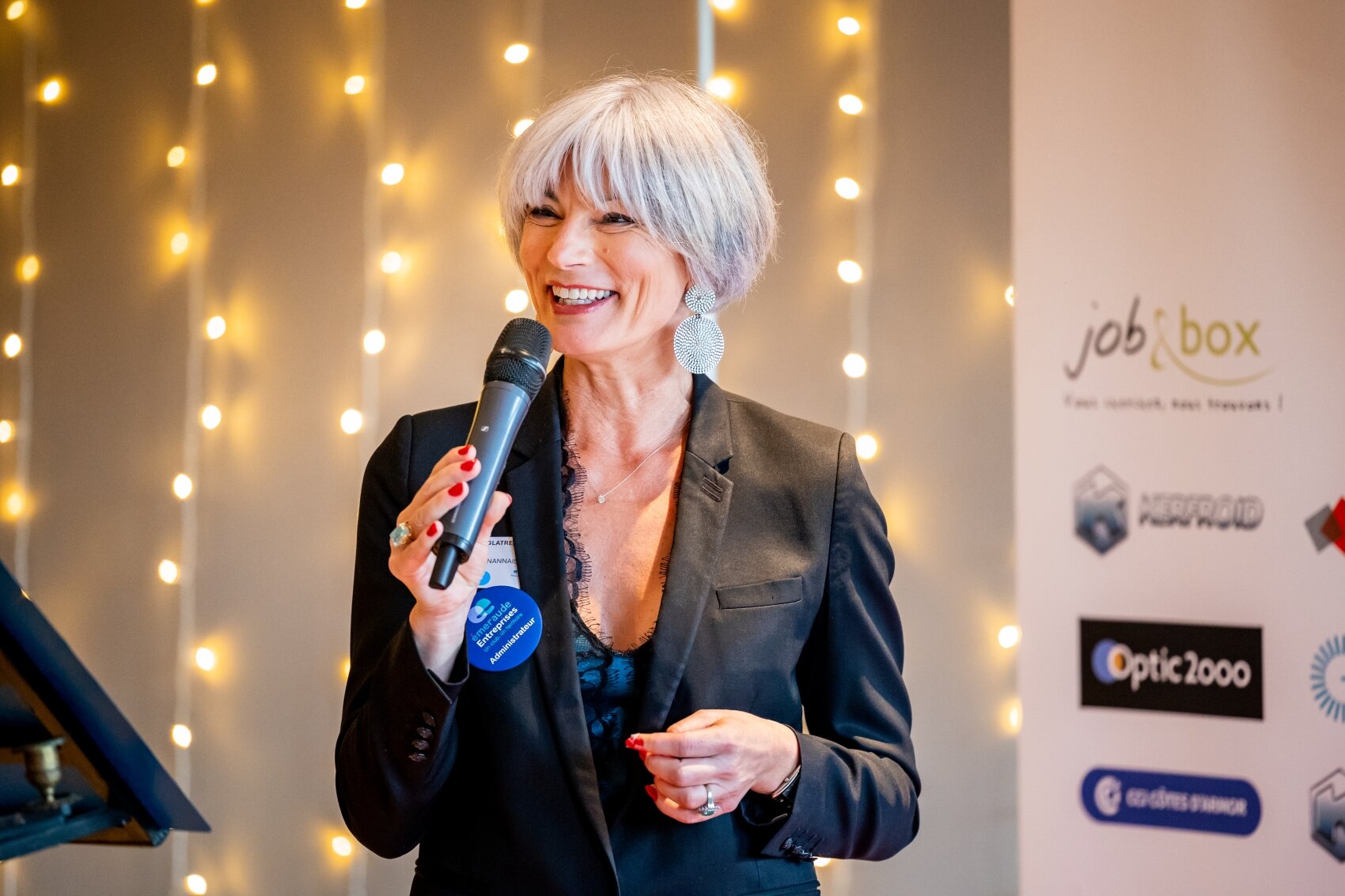 photographe reportage assemblee generale entrepreneurs discours entreprise presidente emeraude dinan saint malo rennes ameliegraphie