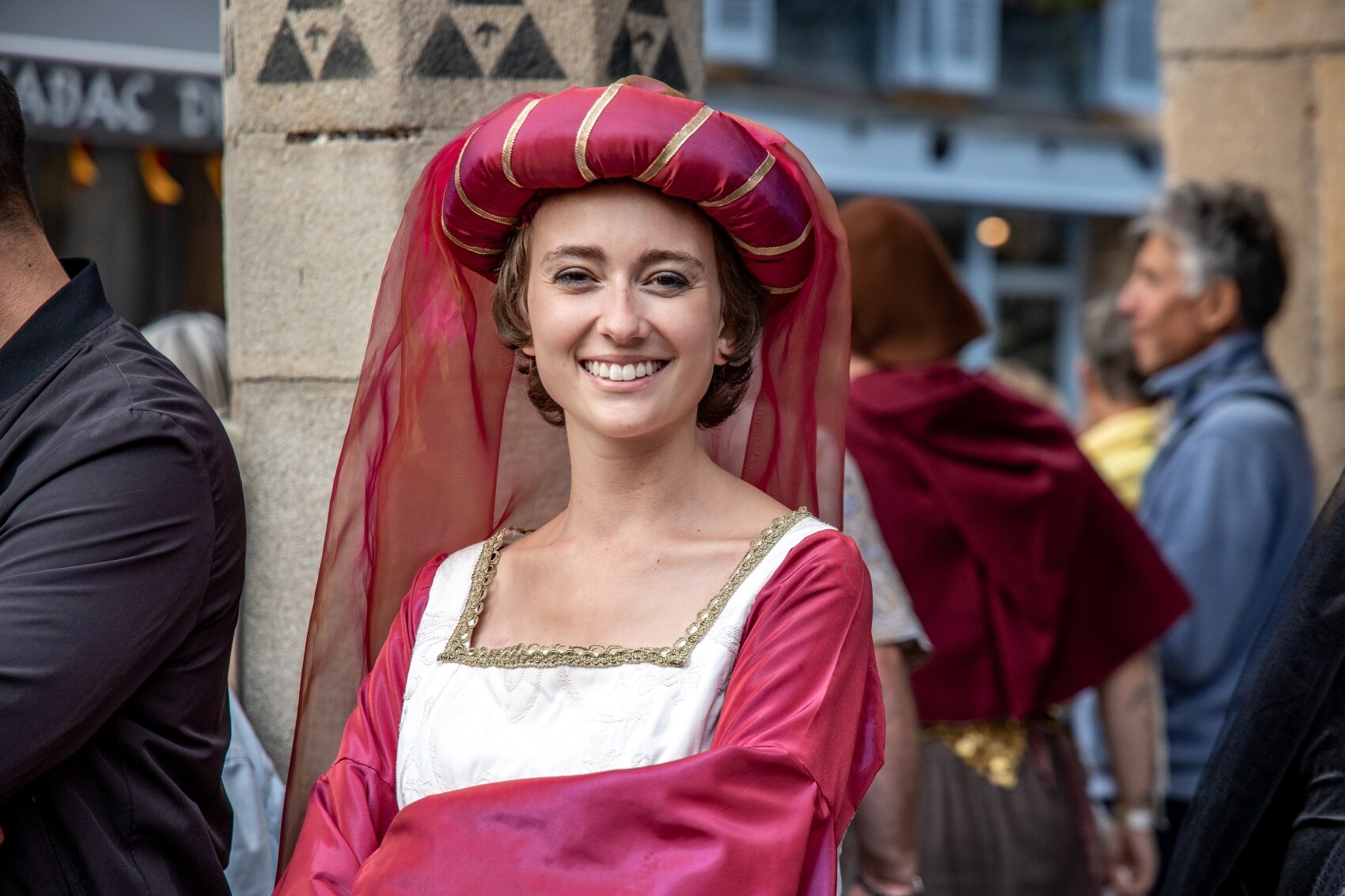 photographe reportage fete des remparts dinan medievale centre historique portrait femme princesse ameliegraphie