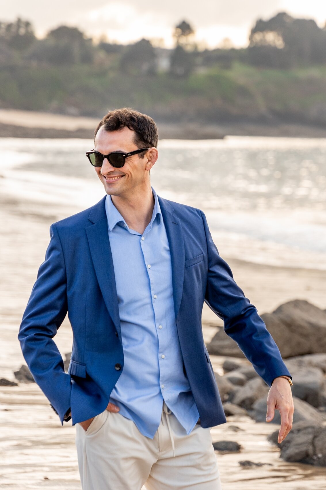 photographe seance portrait naturel homme bord de mer bretange saint malo dinard ameliegraphie