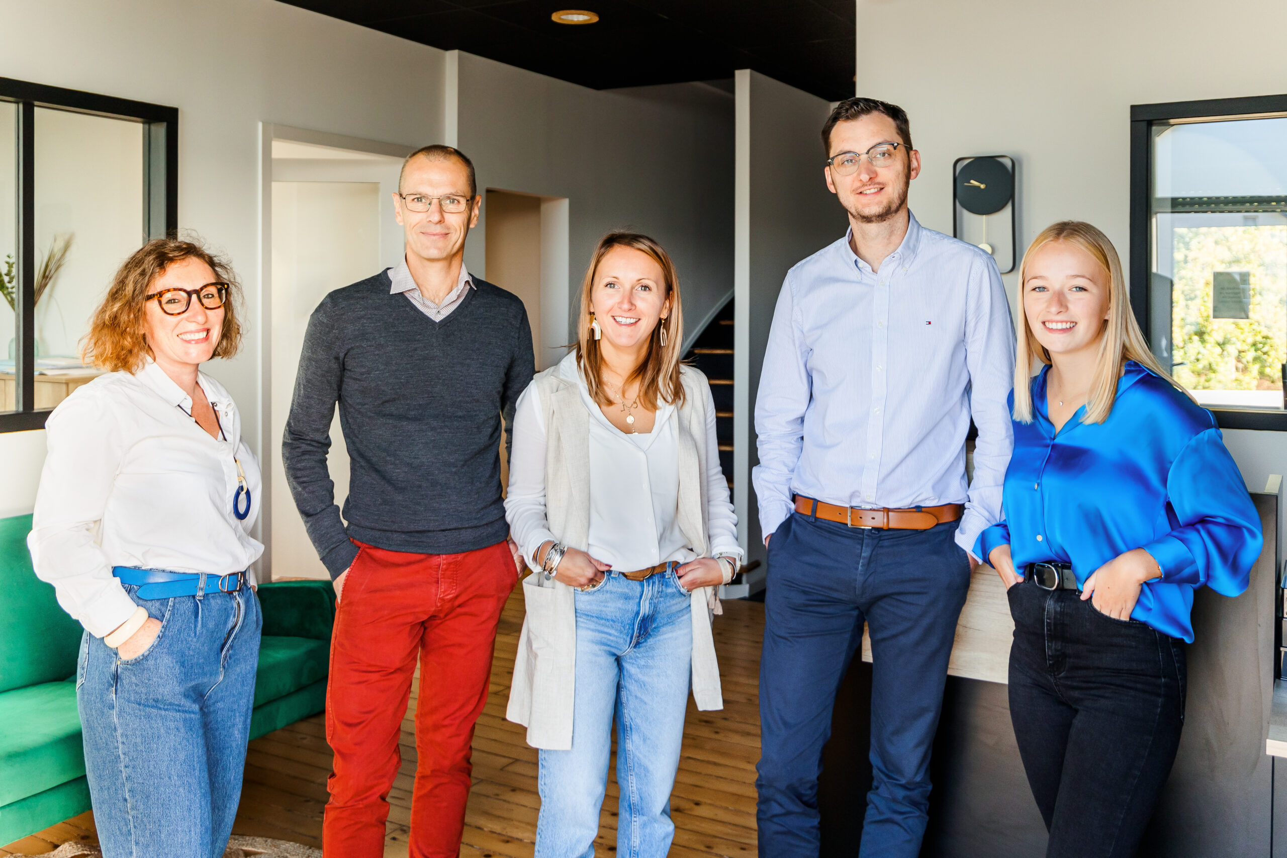 portrait equipe corporate entreprise bretagne